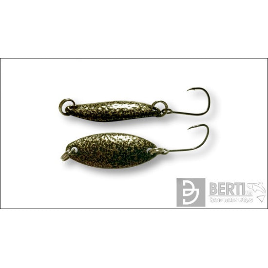 LINGURITA OSCILANTA BERTILURE CANDY TROUT NR.1 LUNGIME 28MM. CULOARE GOLDEN BLACK 2 GRAME