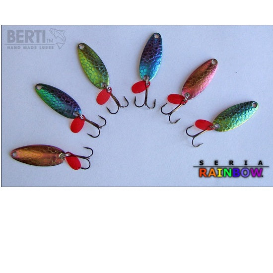 LINGURITA OSCILANTA BERTILURE PARA NR.2 LUNGIME 73 MM. CULOARE RAINBOW 10 GRAME