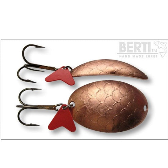LINGURITA OSCILANTA BERTILURE POLLO NR.1 LUNGIME 54 MM. CULOARE CUPRU 6,5 GRAME