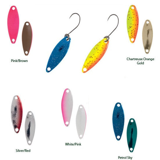 LINGURITA OSCILANTA COLMIC HERAKLES DRIBBLE SPOON 2.5gr Chartreuse Orange Gold