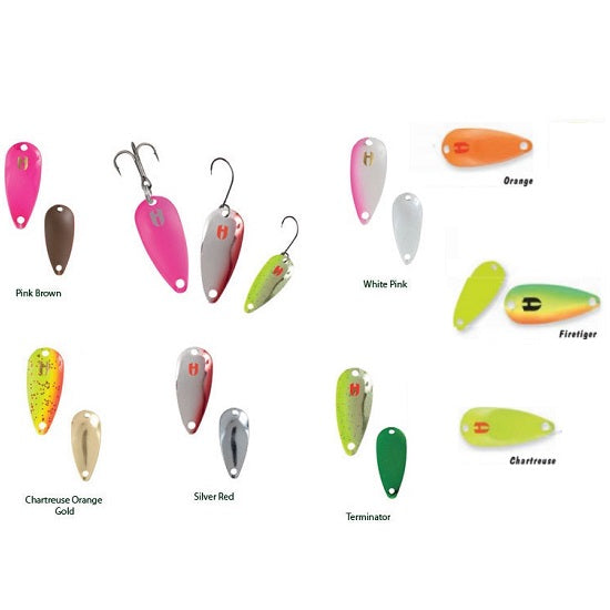 LINGURITA OSCILANTA COLMIC HERAKLES KEEPER TROUT 4.0gr Pink Brown
