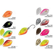 LINGURITA OSCILANTA COLMIC HERAKLES RUCK SPOON 2.0gr Silver Red