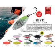 LINGURITA OSCILANTA COLMIC HIVE 2.4gr Chartreuse Orange Gold