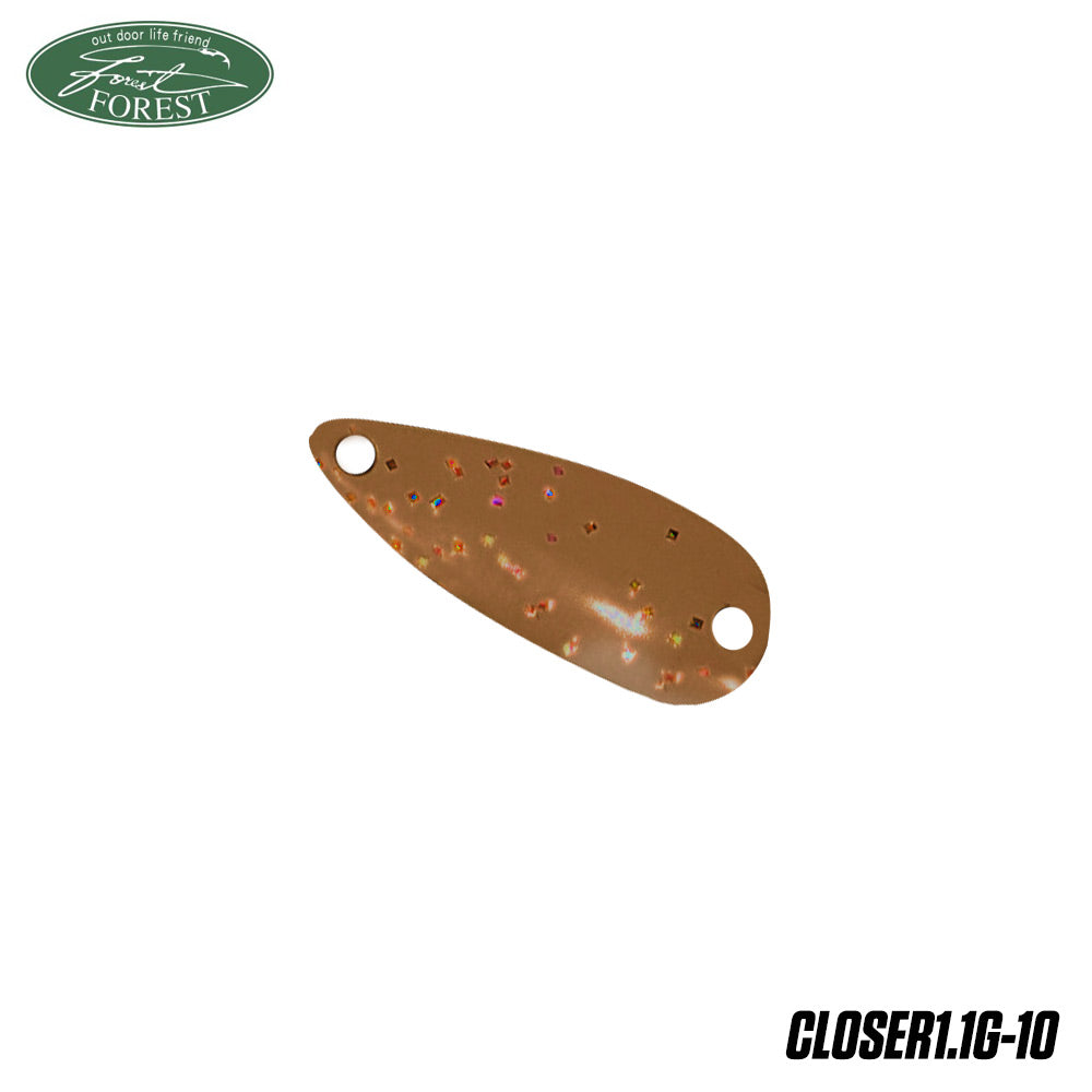 LINGURITA OSCILANTA FOREST CLOSER CULOARE DARK PELLET 1.7CM 1.1G