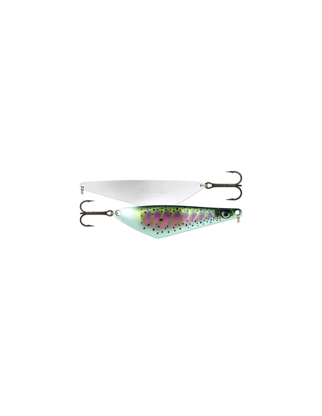 LINGURITA OSCILANTA RAPALA HARMAJA RAINBOW TROUT RT 8.5CM 18G
