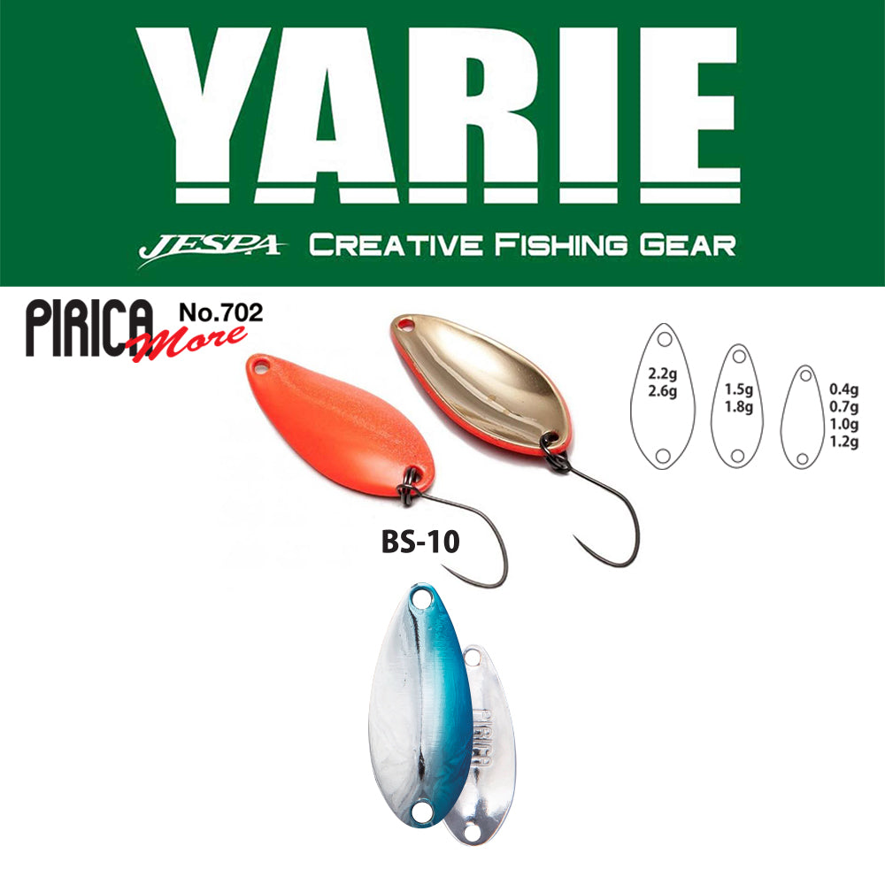 LINGURITA OSCILANTA YARIE 702 PIRICA MORE BS-10 BLUE/SILVER 1.5G