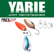 LINGURITA OSCILANTA YARIE 702 PIRICA MORE BS-10 BLUE/SILVER 2.6G