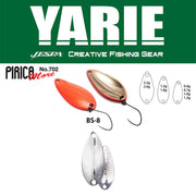 LINGURITA OSCILANTA YARIE 702 PIRICA MORE BS-8 SILVER 2.2G