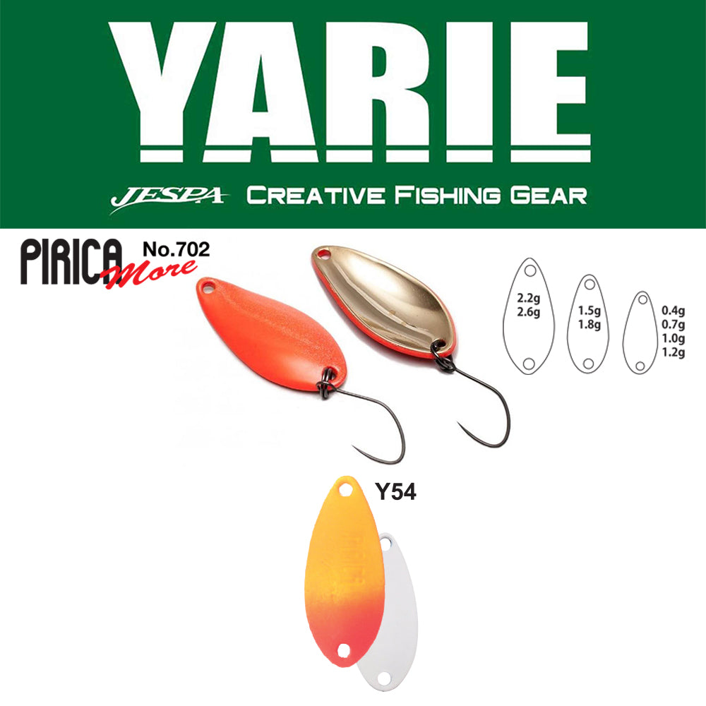 LINGURITA OSCILANTA YARIE 702 PIRICA MORE Y54 ORANGE/RED 1.8G