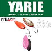 LINGURITA OSCILANTA YARIE 702 PIRICA MORE Y73 PINK HOLOLUME 2.6G