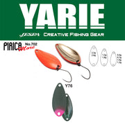LINGURITA OSCILANTA YARIE 702 PIRICA MORE Y76 OLIVE/PINK TAIL 2.6G
