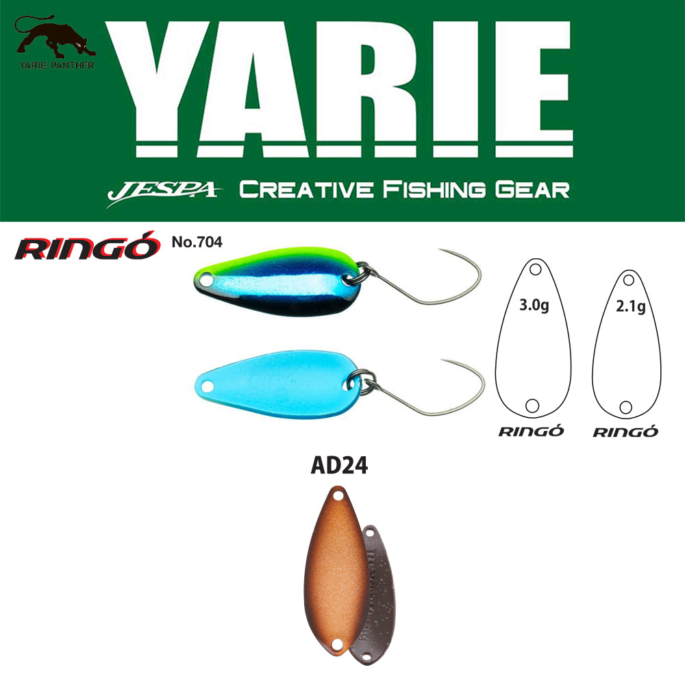 LINGURITA OSCILANTA YARIE 704 RINGO AD24 OYSTER 3.0G