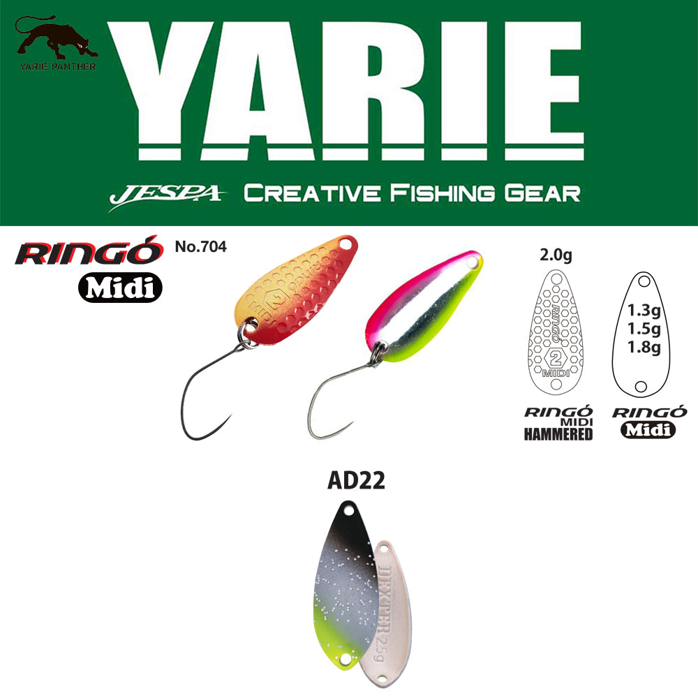 LINGURITA OSCILANTA YARIE 704 RINGO MIDI AD22 Saber Silver 1.8G