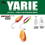LINGURITA OSCILANTA YARIE 704 RINGO MIDI H6 Daidai Squash 1.8G