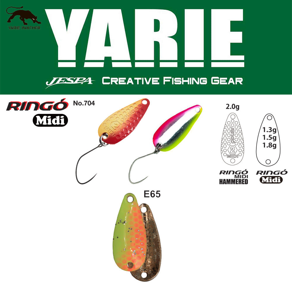 LINGURITA OSCILANTA YARIE 704 RINGO MIDI HAMMERED E65 SECOND LEMON 2G