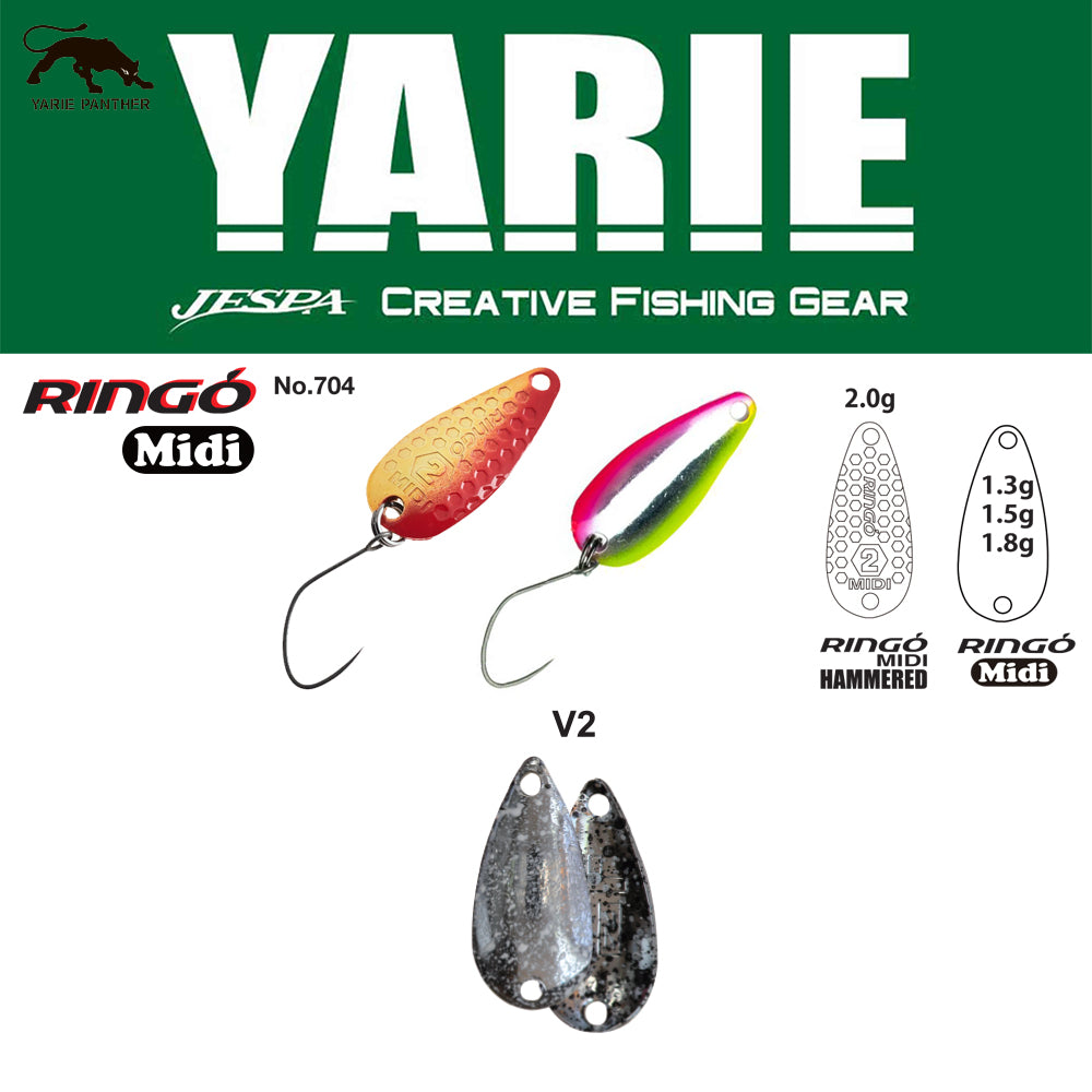 LINGURITA OSCILANTA YARIE 704 RINGO MIDI HAMMERED V2 NAIVE SILVER 2G