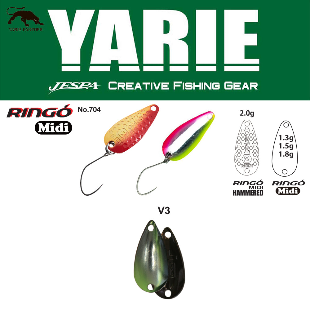 LINGURITA OSCILANTA YARIE 704 RINGO MIDI HAMMERED V3 AYU 2G