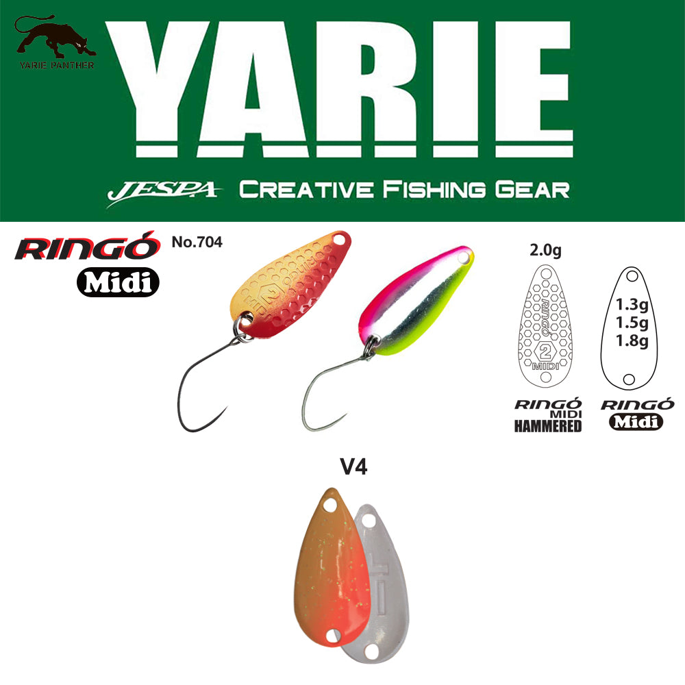 LINGURITA OSCILANTA YARIE 704 RINGO MIDI HAMMERED V4 MG ICE 2G