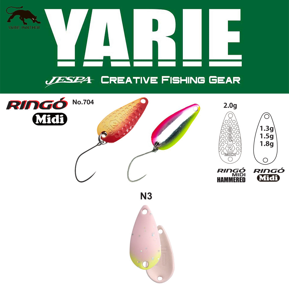 LINGURITA OSCILANTA YARIE 704 RINGO MIDI N3 Light Pink Glow 1.8G