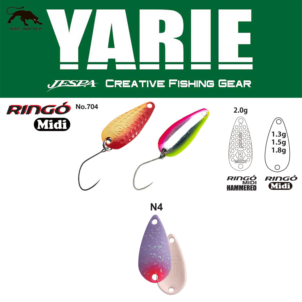 LINGURITA OSCILANTA YARIE 704 RINGO MIDI N4 Night Purple 1.8G