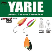 LINGURITA OSCILANTA YARIE 704 RINGO MIDI N8 AG Carrot/Black 1.8G
