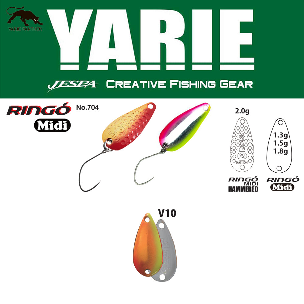LINGURITA OSCILANTA YARIE 704 RINGO MIDI V10 Mix Orange 1.8G