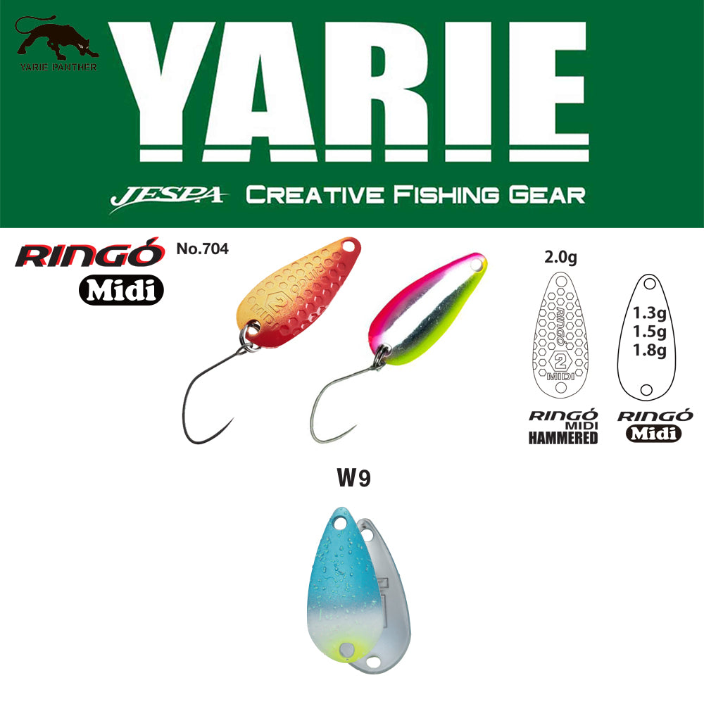 LINGURITA OSCILANTA YARIE 704 RINGO MIDI W9 Blues 1.8G
