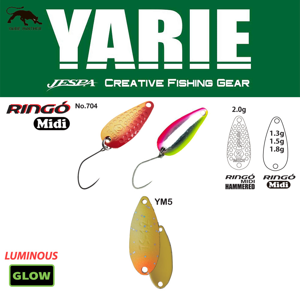 LINGURITA OSCILANTA YARIE 704 RINGO MIDI YM5 Fruit Mandarin 1.8G