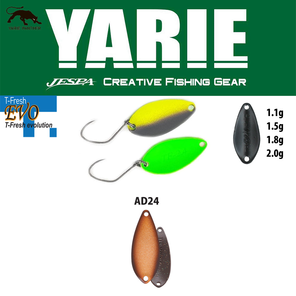 LINGURITA OSCILANTA YARIE 710T T-FRESH EVO AD24 Oyster 1.8G