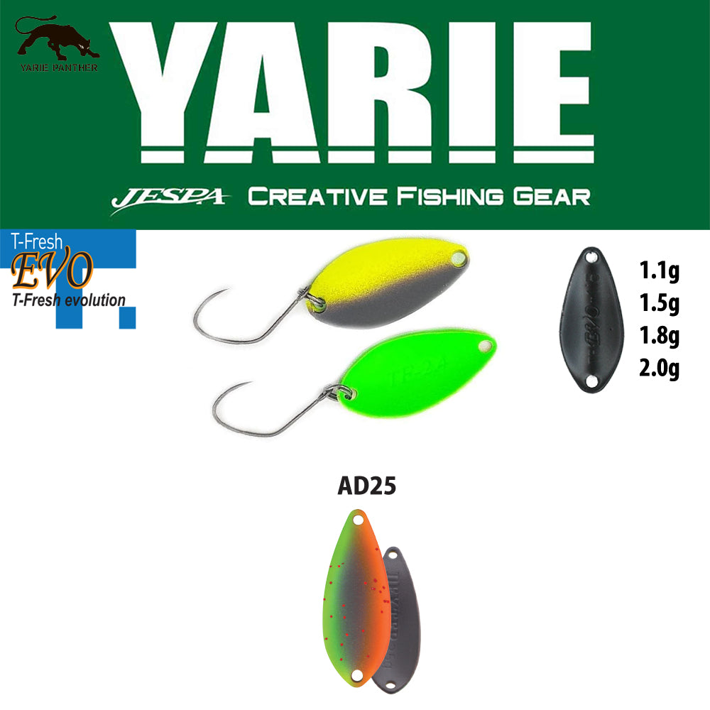 LINGURITA OSCILANTA YARIE 710T T-FRESH EVO AD25 VEGETABLE 1.5G