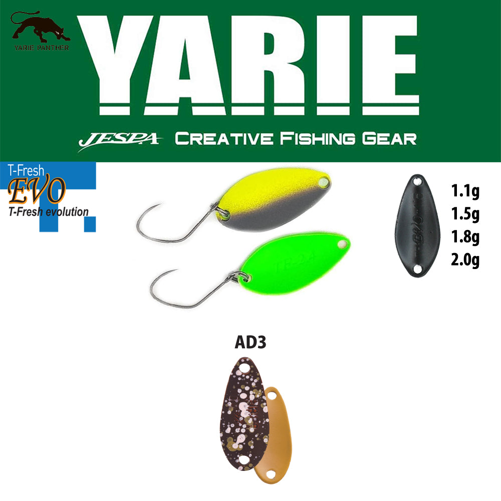 LINGURITA OSCILANTA YARIE 710T T-FRESH EVO AD3 SAKU PELLET 1.1G