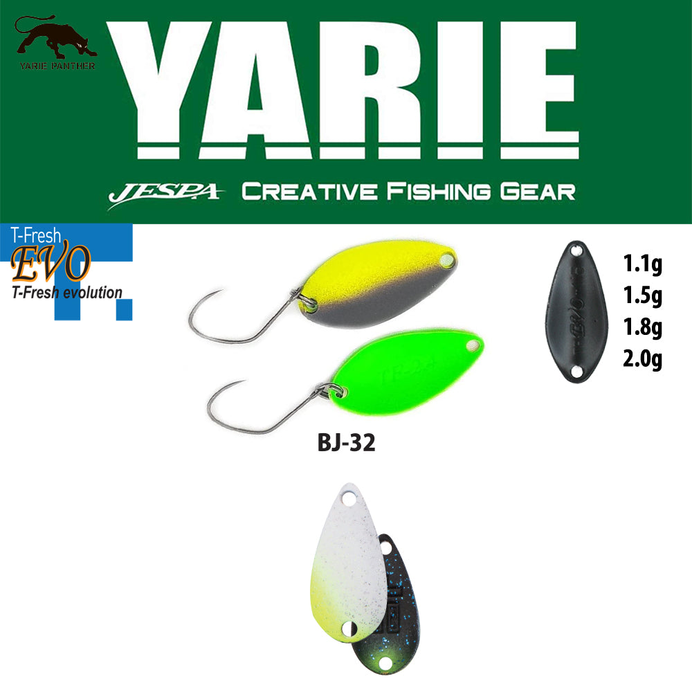 LINGURITA OSCILANTA YARIE 710T T-FRESH EVO BJ-32 Hayato SP 1.5G