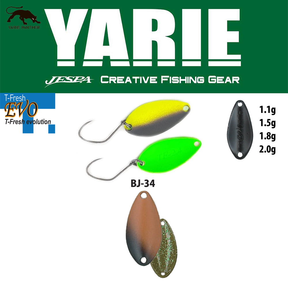 LINGURITA OSCILANTA YARIE 710T T-FRESH EVO BJ-34 Bahun Uni 1.8G