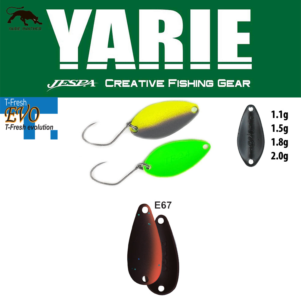 LINGURITA OSCILANTA YARIE 710T T-FRESH EVO E67 Winner Brown 2G
