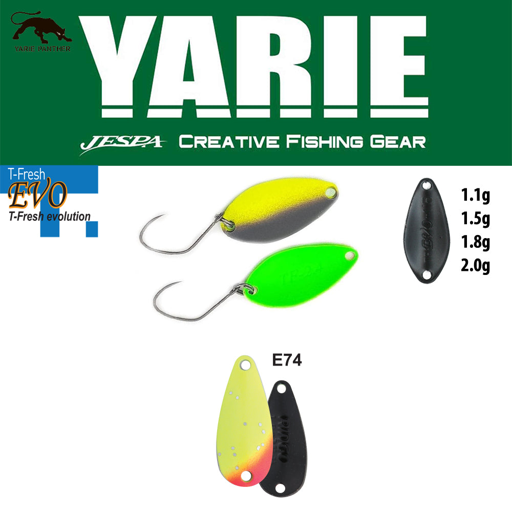LINGURITA OSCILANTA YARIE 710T T-FRESH EVO  E74 Lemon Squash 2G