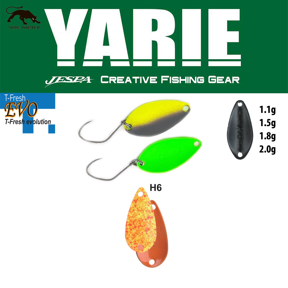LINGURITA OSCILANTA YARIE 710T T-FRESH EVO H6 Daidai Squash 1.8G