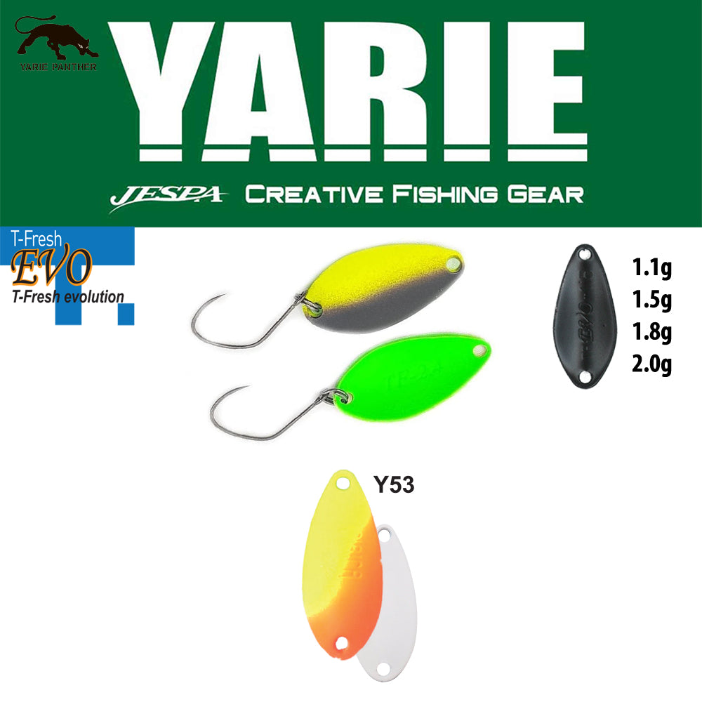 LINGURITA OSCILANTA YARIE 710T T-FRESH EVO Y53 Lemon/Orange 2G