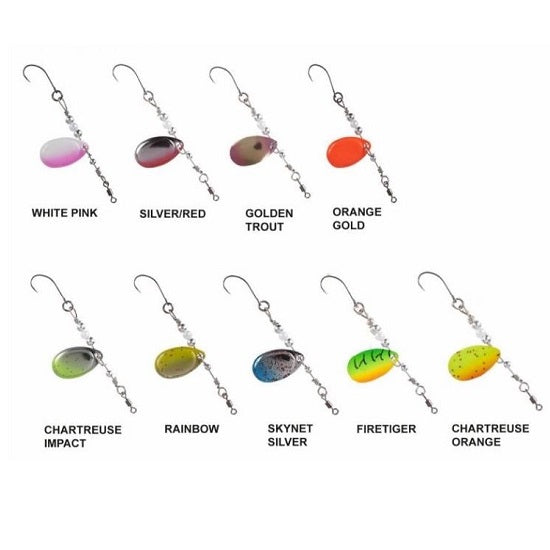 LINGURITA ROTATIVA COLMIC CLEVER SPIN 1.5gr Chartreuse Impact