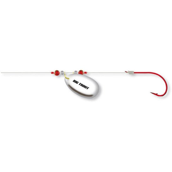 LINGURITA ROTATIVA CORMORAN BIG TROUT SILVER NR.8  