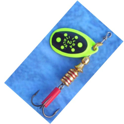 LINGURITA ROTATIVA ILBA TONDO BLACK CU PUNCTE FLUO NR 0 2GR
