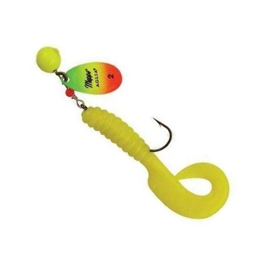 LINGURITA ROTATIVA MEPPS AGLIA SPINFLEX 14G TIGER GALBEN