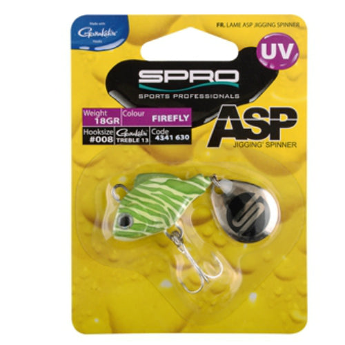 LINGURITA SPRO ASP SPINNER UV 10 GR FIREFLY