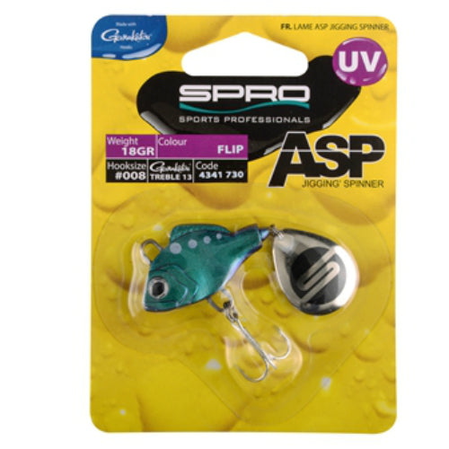 LINGURITA SPRO ASP SPINNER UV 18 GR FLIP