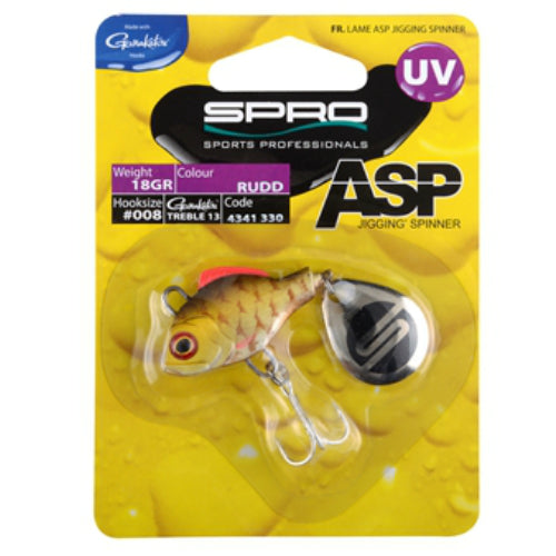 LINGURITA SPRO ASP SPINNER UV 18 GR RUDD