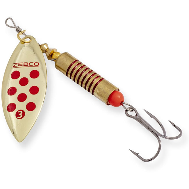 LINGURITA ZEBCO Trophy Z-River No. GOLD/RED
