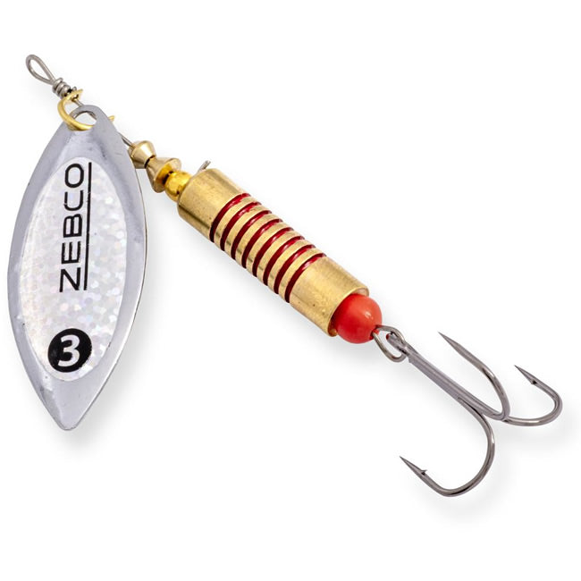 LINGURITA ZEBCO Trophy Z-River No. SILVER/HOLO