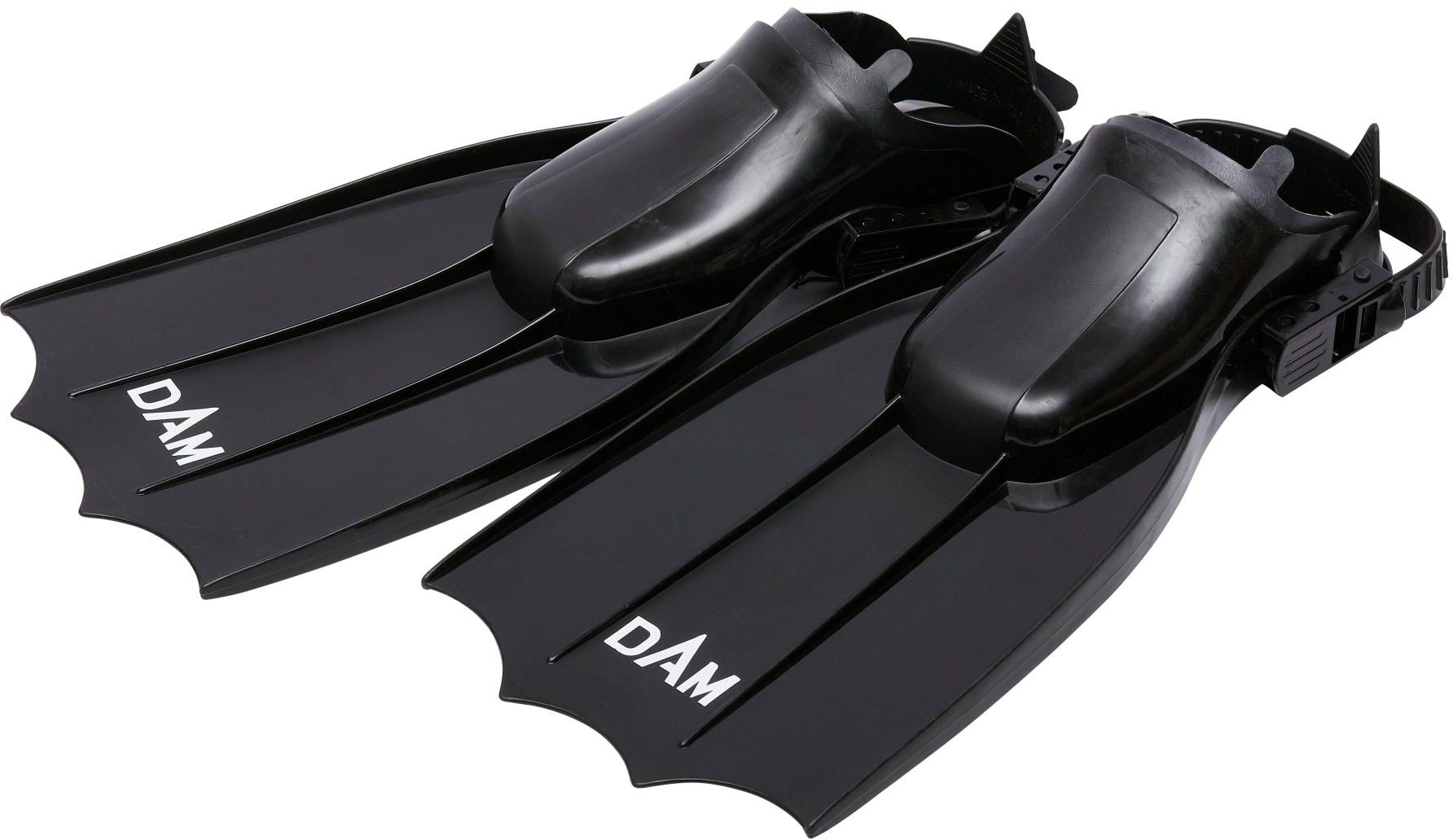 Labe DAM Belly Boat Fins XXL, Black Grey