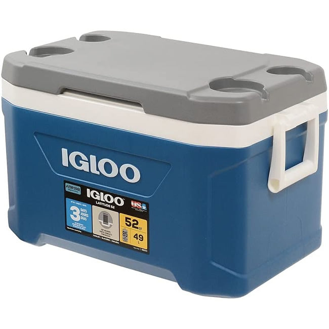 Lada Frigorifica Igloo 52 qt Latittude Blue Meteorite 