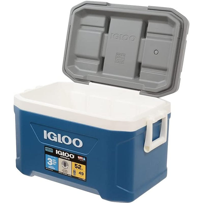 Lada Frigorifica Igloo 52 qt Latittude Blue Meteorite 