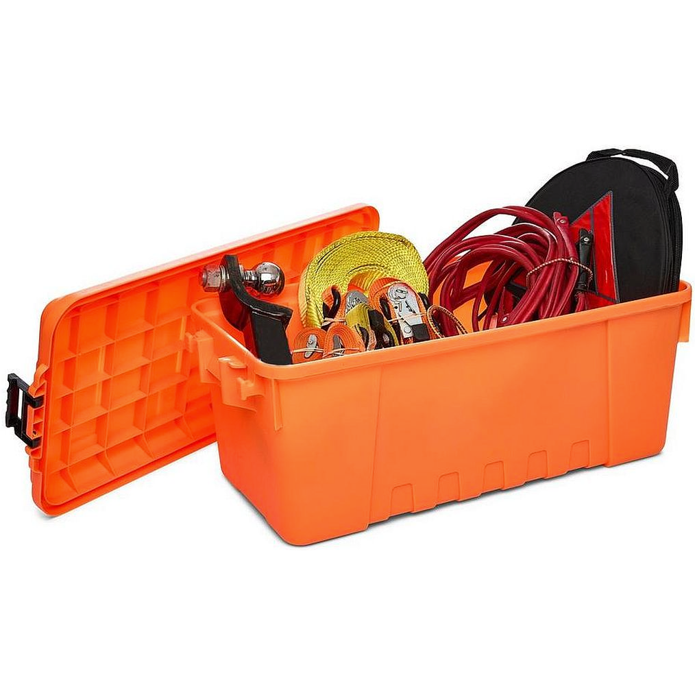 Lada PLANO Sportsman's Trunk, Large, Blaze Orange